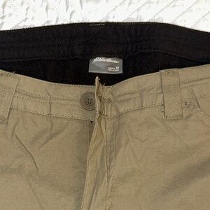 Eddie Bauer Olive Green Hiking / Ski Pants